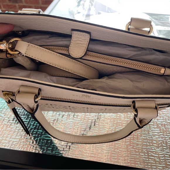 Kate Spade Perri Lane Romy Satchel – Creamadevie Laser Cut Leather Tote - Picture 2 of 6